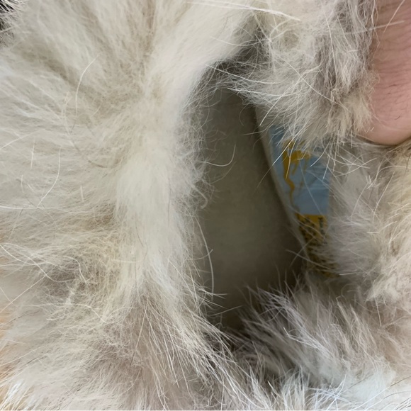 Vintage collector pièce hand crafted by Canadian Inuit  seal skin winter shoes - Picture 10 of 12